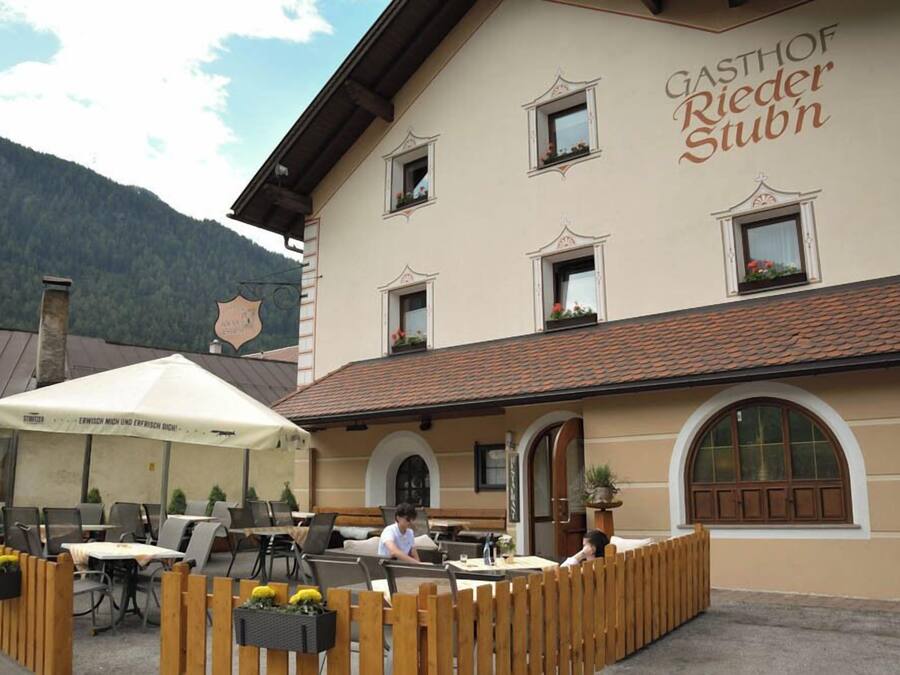 Voorkant van accommodatie