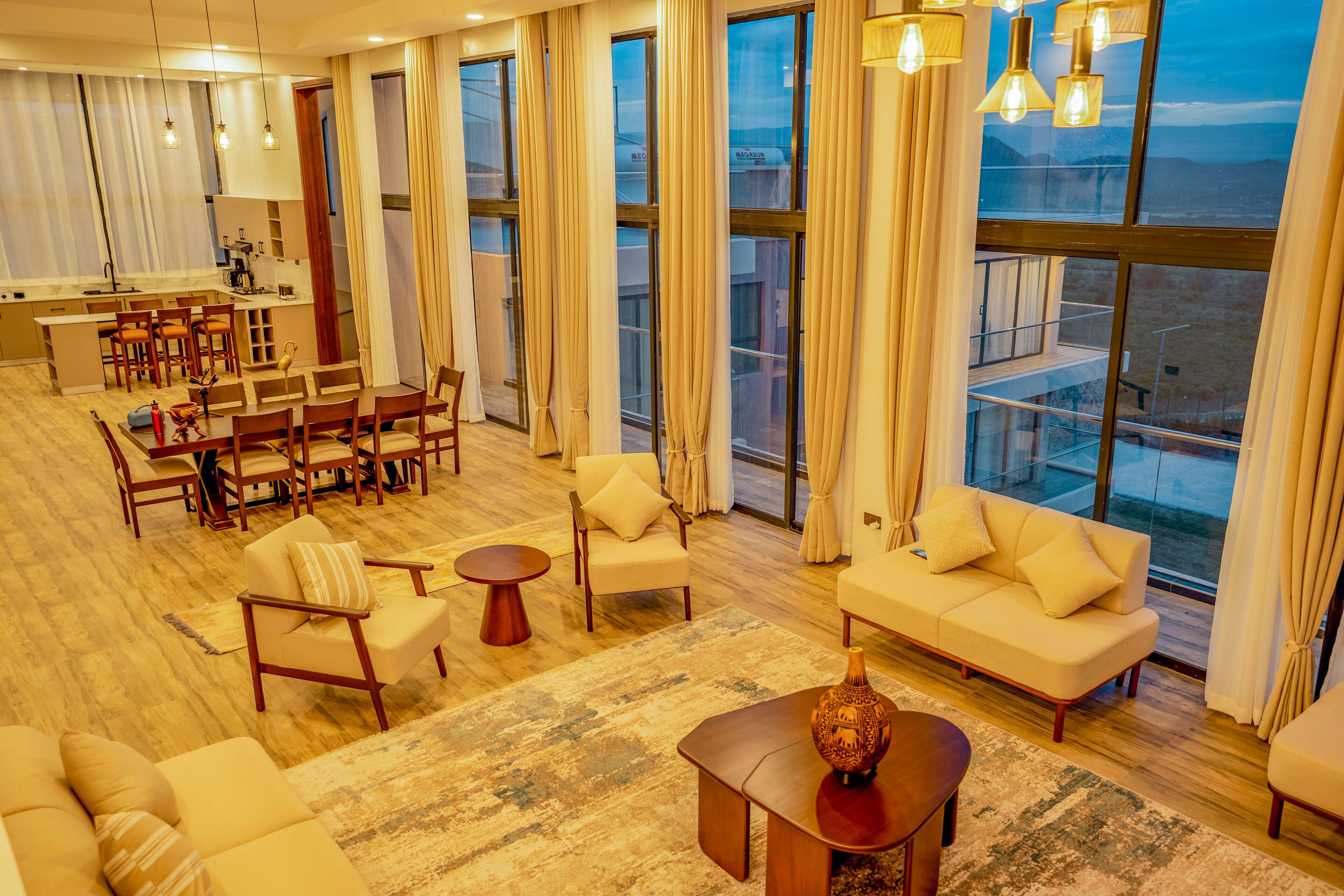 Individually decorated, individually furnished, desk, laptop workspace