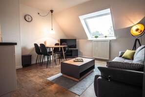 TV - Cozy vacation apartment Deichkoje 3 in Dagebüll with modern furnishings (Dagebüll)