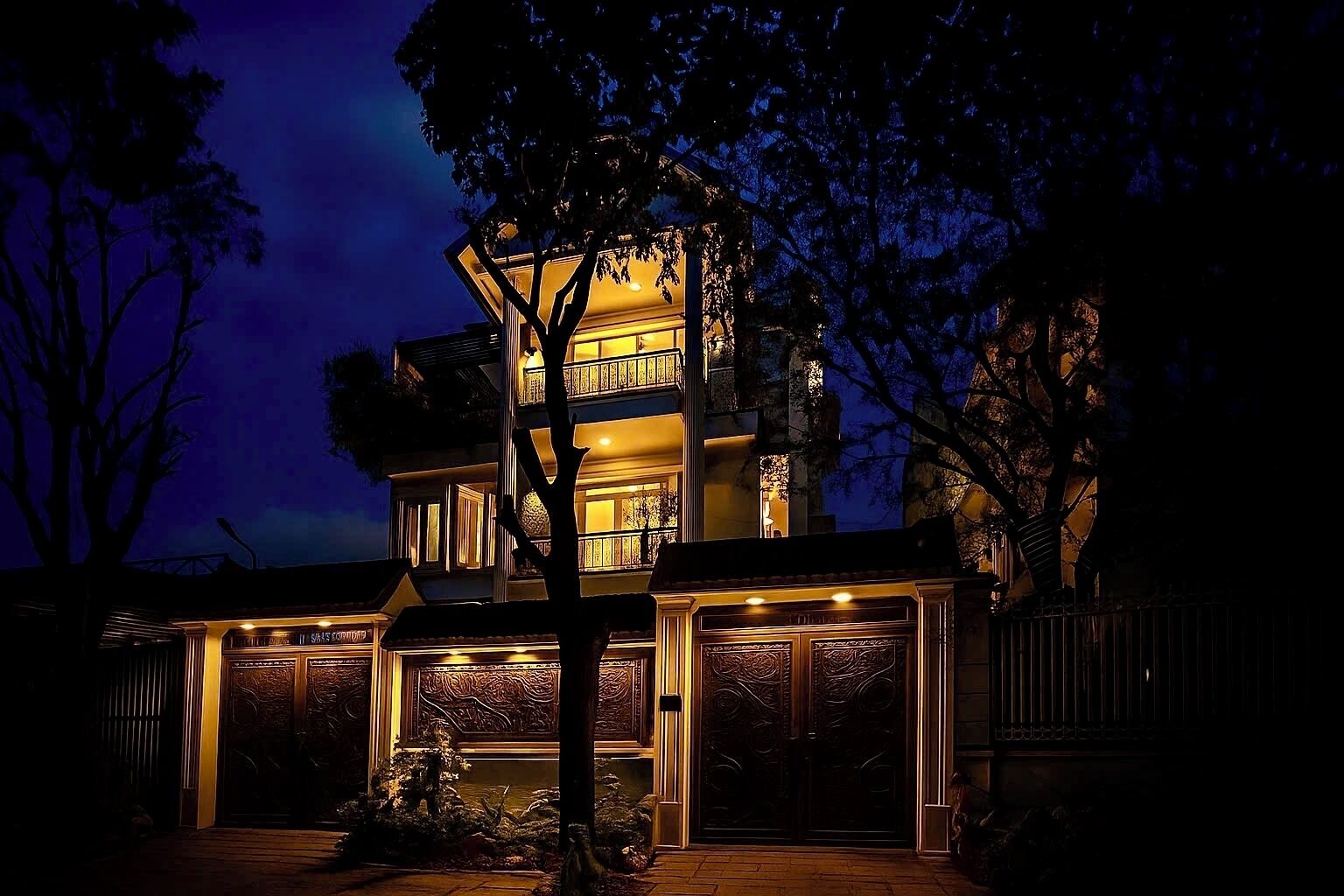 Presidential-huvila, 6 makuuhuonetta, club-loungen käyttöoikeus, näköala puutarhaan | Näkymä huoneesta