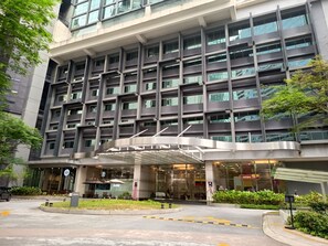 Fassade der Unterkunft