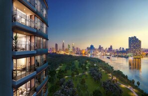 إطلالة الغرفة