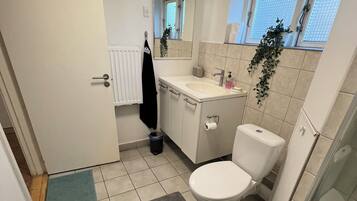 Economy kamer, 2 eenpersoonsbedden, niet-roken | Badkamer