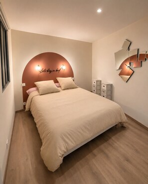 1 Schlafzimmer, Bügeleisen/Bügelbrett, kostenloses WLAN, Bettwäsche
