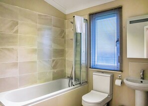 Bathroom - New for 2024, Yr Arenig is a home from home luxurious two bedroom lodge. (Bala,)