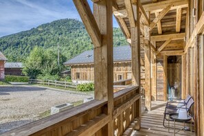 Terrace/patio - Charming Alpine chalet (Saint-Gervais-les-Bains)