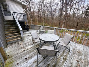 Outdoor dining - Bluey`s Hideaway Mount Ida (Mount Ida)