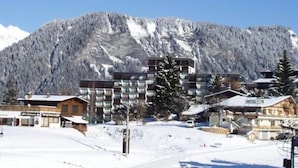 Exterior - Ski-in/ski-out Studio in a Residence With Outdoor Pool and Tennis Court (Notre-Dame-de-Bellecombe)