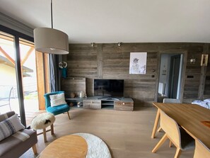 TV - 4-Room Apartment, 6 People, Sauna, Hammam, Parking, Wifi (Châtel)