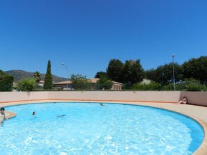 Pool - Terraced house with air conditioning and parking in Bormes-les-Mimosas (Bormes-les-Mimosas)