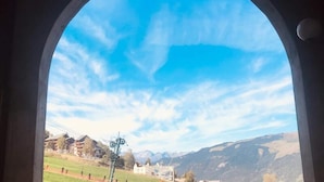 View from property - Apartment on Slopes With Ski Lift Access (Aime-la-Plagne)