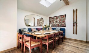 Dining - Apartment at the Foot of the Slopes for 10 People (Les Belleville)
