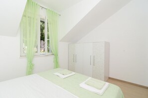 Apartment | 2 bedrooms, bed sheets - Apartments Marmo - Deluxe One Bedroom Apartment With Balcony and Sea View (Zupa dubrovacka)