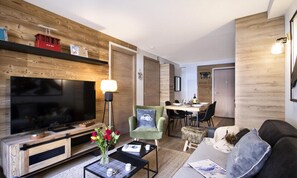 Living area - New Apartment of 48 m2 (Les Deux Alpes)