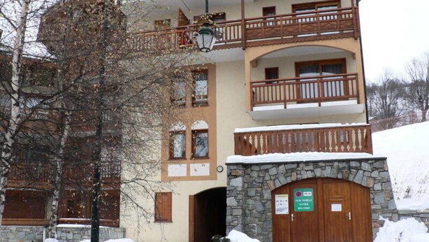 Exterior - Apartment Near Saint Martin Gondola Lift (Les Belleville)