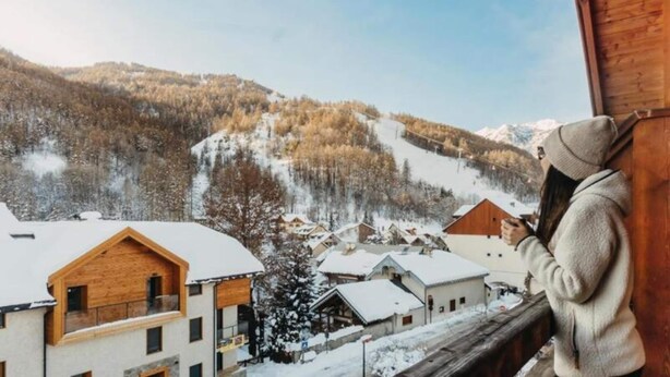Property grounds - Apartment Bright Close to the Slopes Mountain View (Saint-Chaffrey)