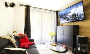 Living area - Pro31 Apartment in a new Residence With Balcony (Les Deux Alpes)