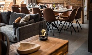 Dining - Luxury and Spacious Apartment in the Heart of the Village With Sauna (Saint-Sorlin-d'Arves)
