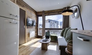 Living area - 3-room Appt + Cabin 52m2 - 4ad 3children (Tignes)