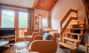 Living area - Flat Stones 55 (Les Avanchers-Valmorel)
