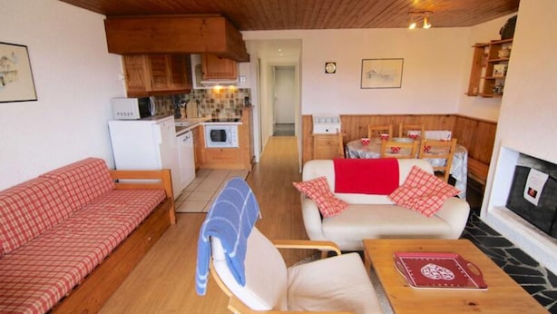 Living area - 3-room Apartment in Les Saisies for 6 People (Hauteluce)