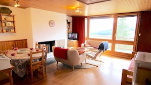 Living area - 3-room Apartment in Les Saisies for 6 People (Hauteluce)