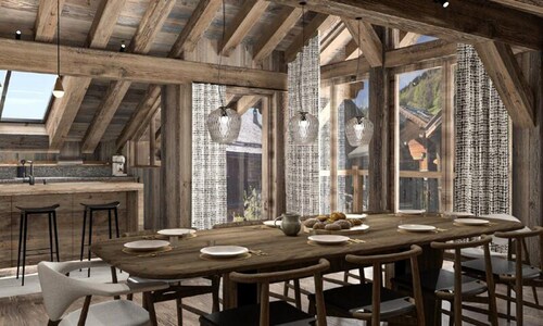 Chalet in Le Raffort With Pool & Sauna