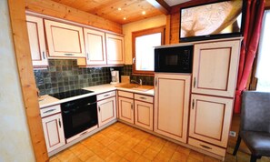 Fridge, microwave, oven, dishwasher - Apartment in Villeneuve Near Ski Slopes (Le Grand-Bornand)
