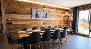 Dining - Marmotte 3 - South-facing Apartment Facing the Chairlift (Bonneval-sur-Arc)