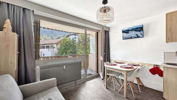Living area - Holiday Home in Village With Ski Access (Araches-la-Frasse)