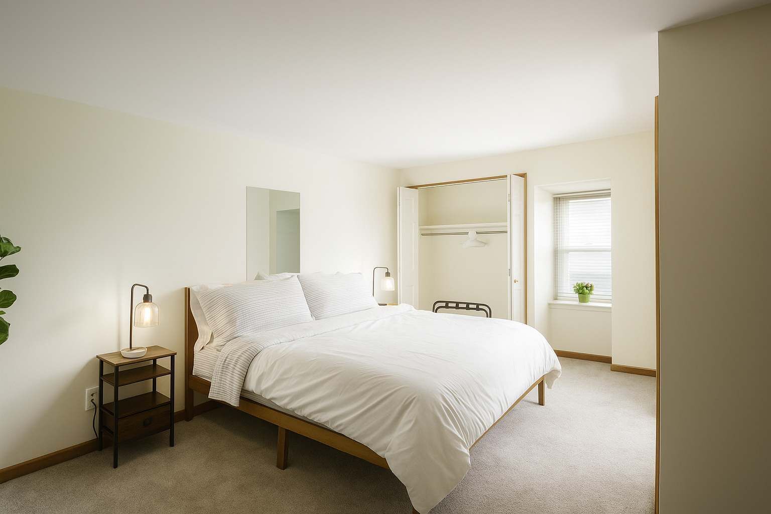 Schreibtisch, Bügeleisen/Bügelbrett, WLAN, Bettwäsche