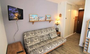 Living area - Studio Apartment in Les Saisies for 4 People (Hauteluce)