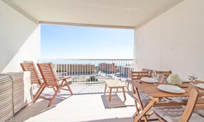 Outdoor dining - Apt. Canet al Mar, 9-D (Canet de Berenguer)
