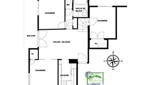 Unclassified image, 3 of 3, button - Arb31 Apartment for 6 People in the Center of Carroz Resort (Araches-la-Frasse)