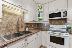 Fridge, microwave, oven, stovetop - 1BR + Sofabed | Gables | Epic Village Location | Secure Parking | Forest Views (Whistler)