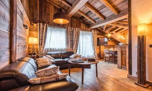 Living area - Courchevel 1850 - 4 People - Resort Center (Courchevel)