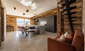 Living area - Olvera 501 - New Apartment on the Slopes (Valmeinier)