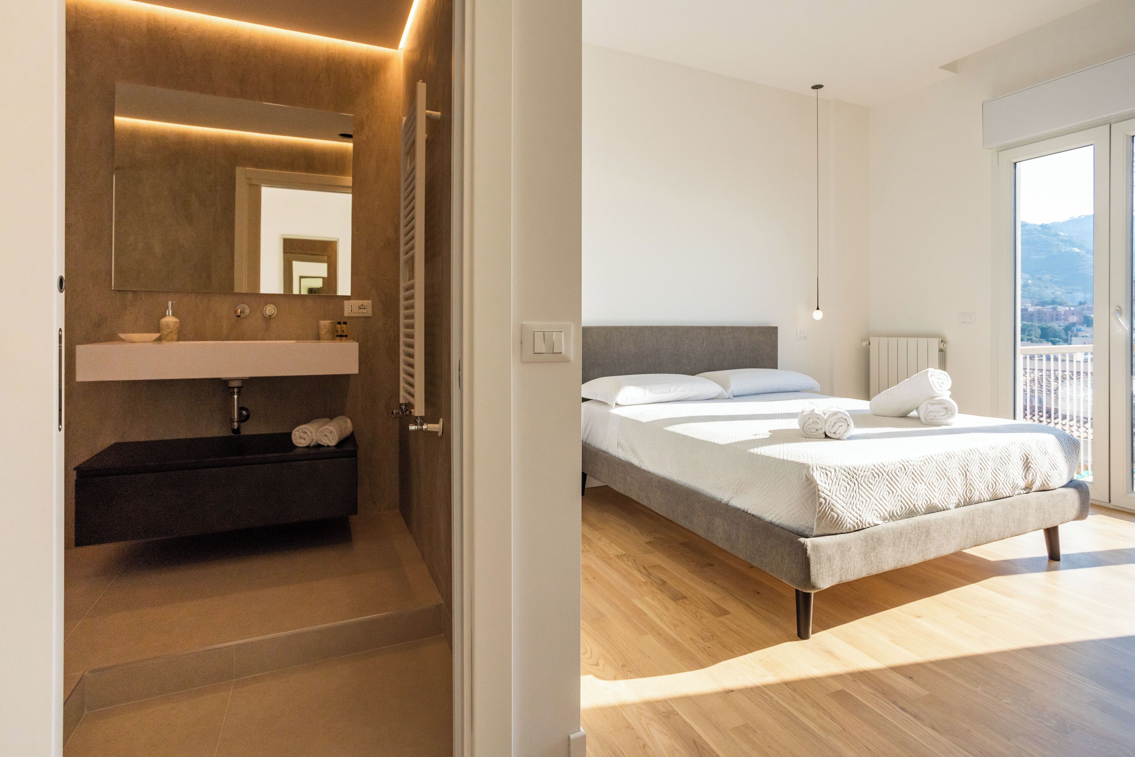 2 sovrum och sängkläder