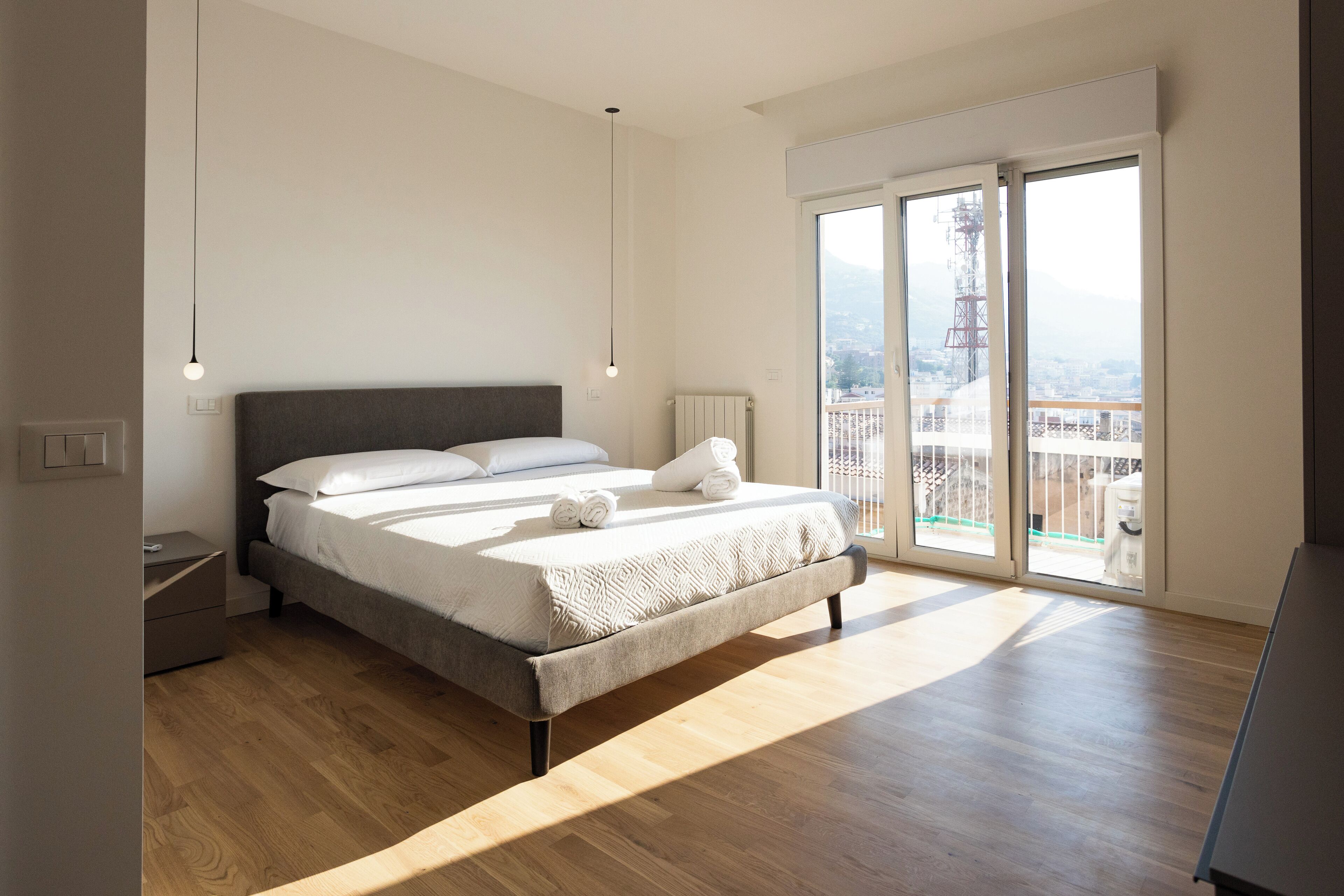 2 makuuhuonetta, vuodevaatteet