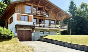 Exterior - Charming Chalet With Sauna and Superb Views of Mont Charvin and the Aravis Mountains (Crest-Voland)