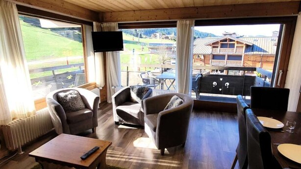 Living area - Apartment in Les Gets by Chavannes Lifts (Les Gets)