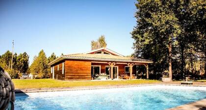 214 - Magnificent Villa With Swimming Pool in the Heart of the Forest