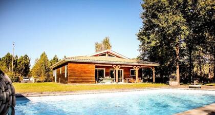 214 - Magnificent Villa With Swimming Pool in the Heart of the Forest