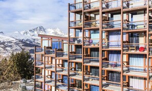 Balcony - Studio for 4 People in the Resort Center (Bourg-Saint-Maurice)