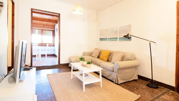 Living area - Apartment in Canet Near Playa Canet Beach (Canet de Berenguer)