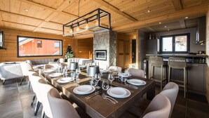 Dining - Apartment Near Aiguilles D'arves Trails (Fontcouverte-la-Toussuire)