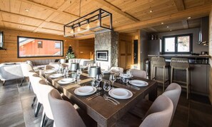 Dining - Apartment Near Aiguilles D'arves Trails (Fontcouverte-la-Toussuire)