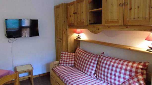 Living area - Studio for 4 People (Modane)