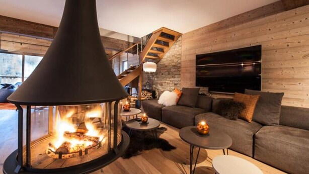 Interior - Chalet in Meribel With Spa and Ski Access (Les Allues)