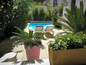 Outdoor pool - Chambre d'hôtes in Demeure Remarquable / independent entrance (Béziers)